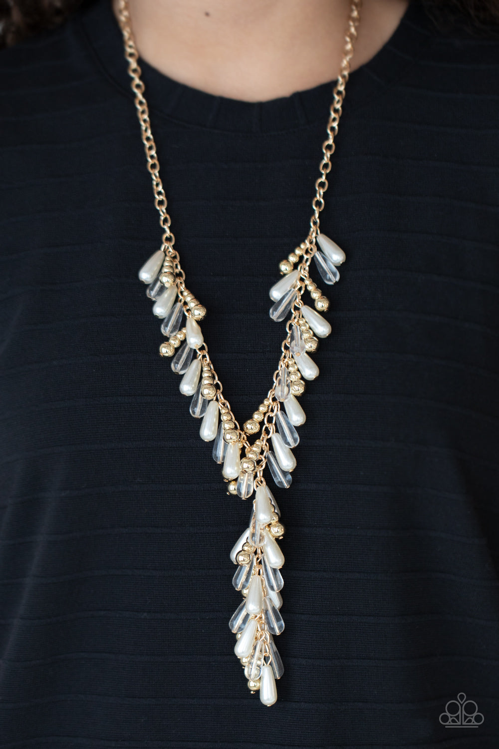 Paparazzi Accessories: Dripping With DIVA-ttitude - Gold Necklace