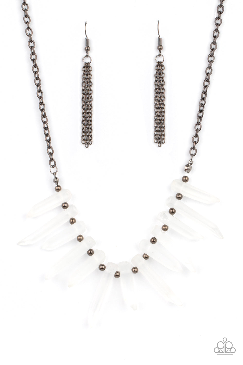 Paparazzi Accessories: Ice Age Intensity - Black Necklace