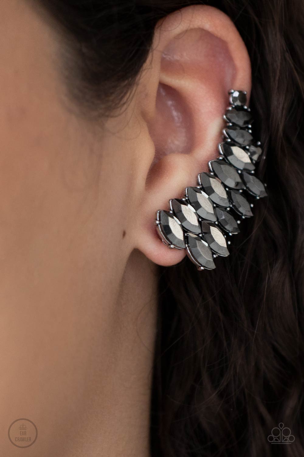 Paparazzi Accessories: Explosive Elegance - Silver Ear Crawler