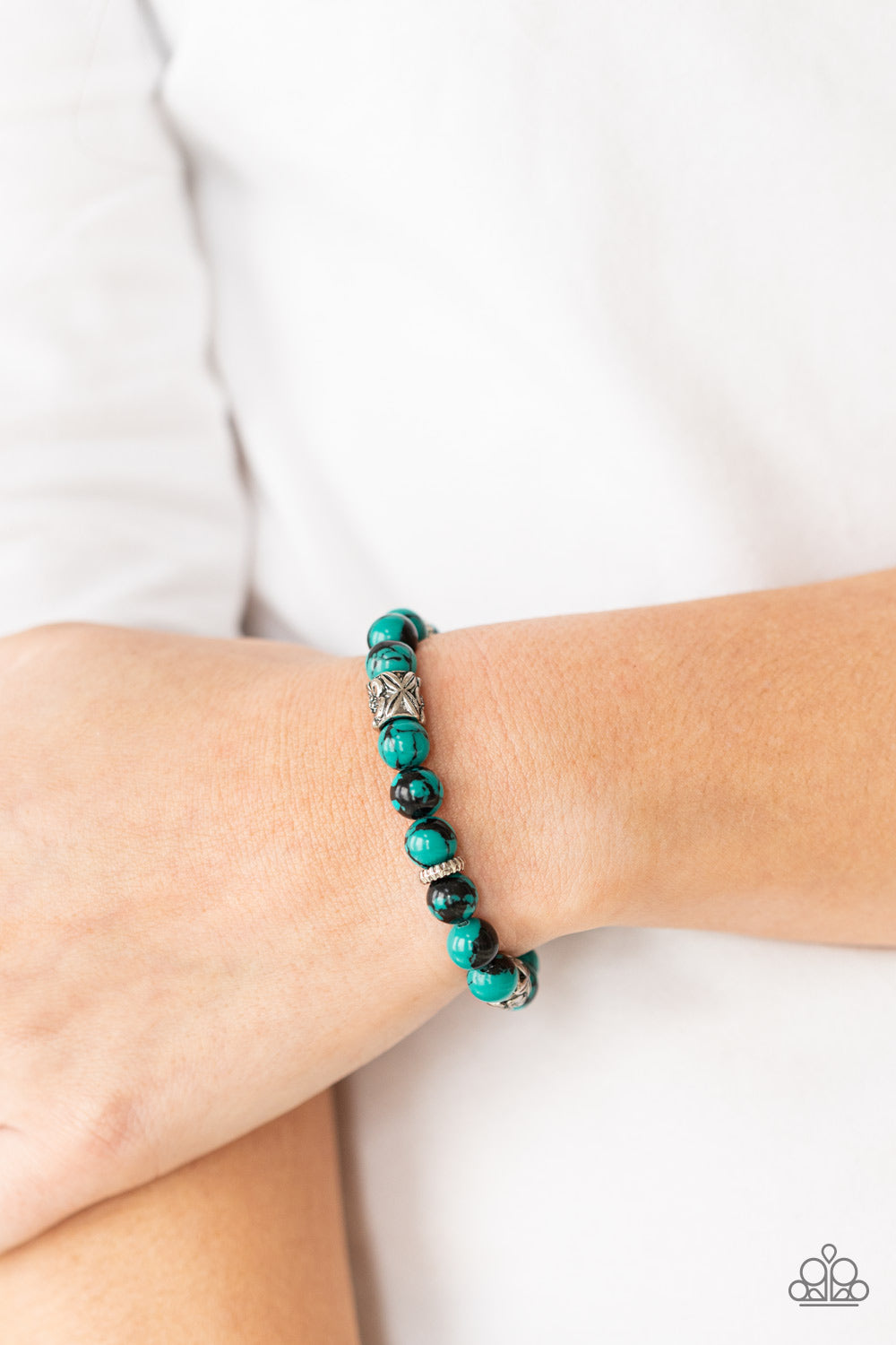 Paparazzi Accessories: Garden Zen - Green Bracelet