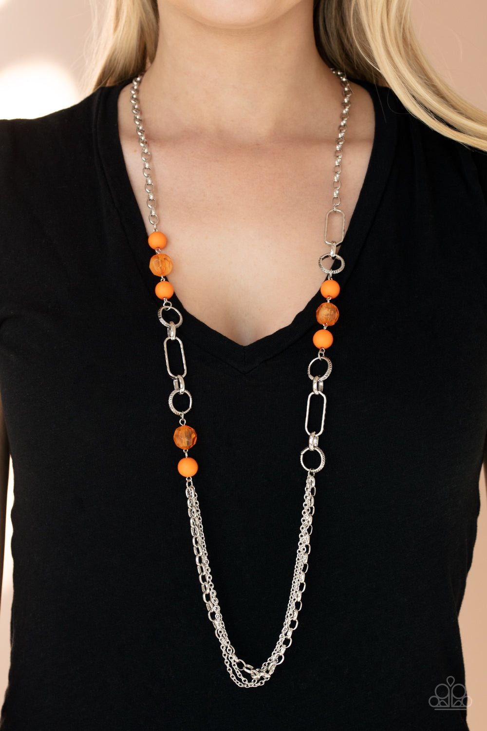 Paparazzi Accessories: POP-ular Opinion - Orange Necklace