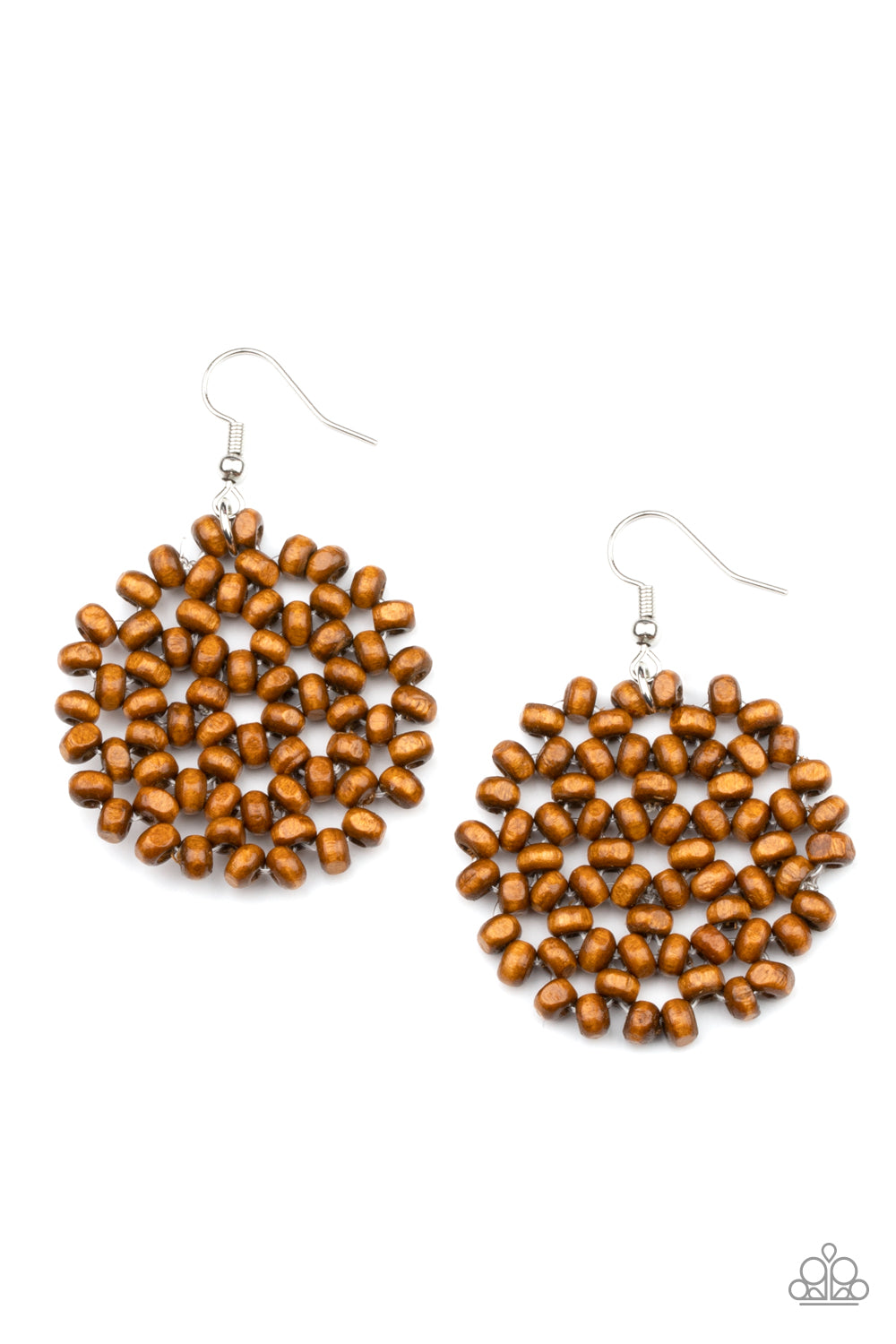 Paparazzi Accessories: Summer Escapade - Brown Earring