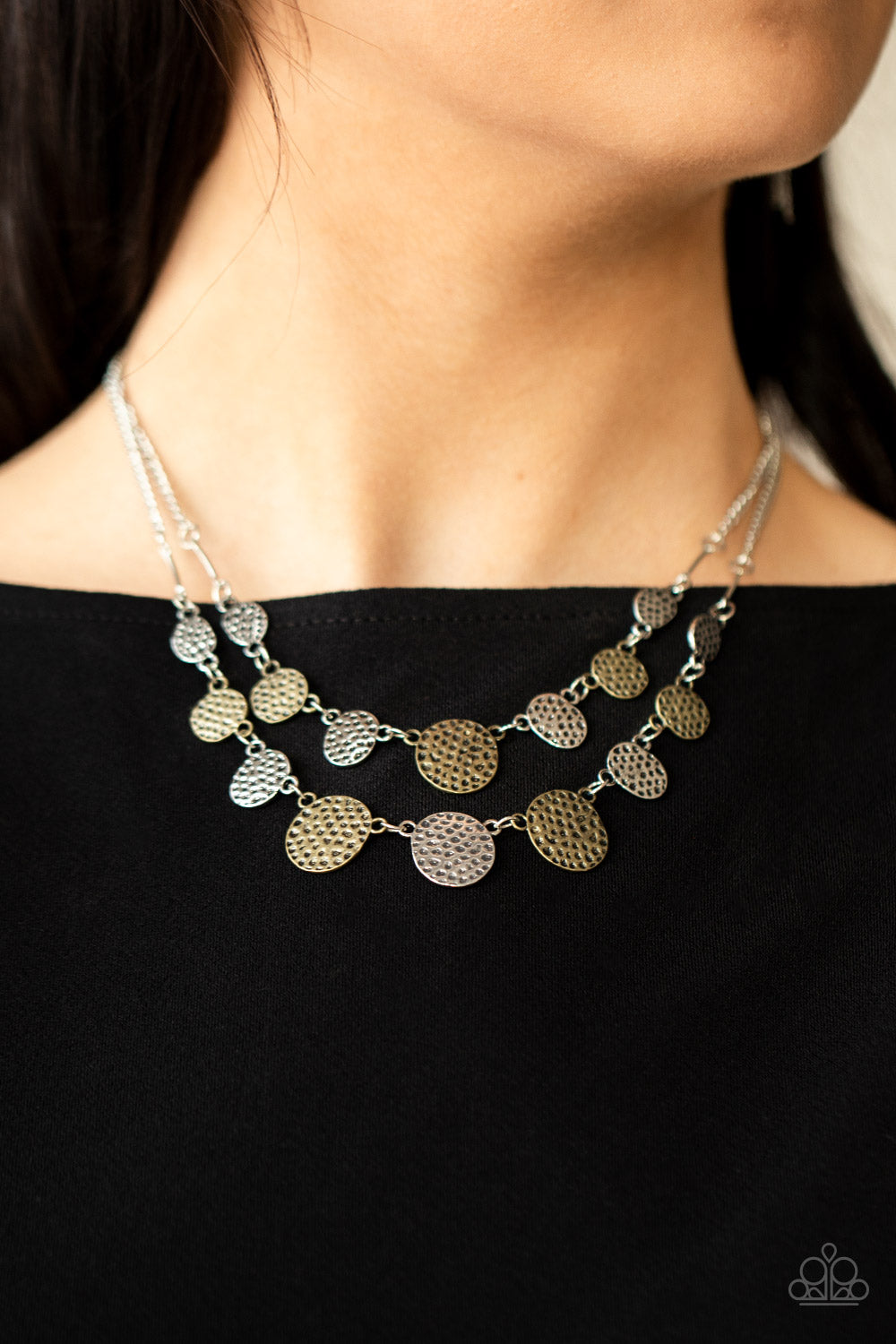 Paparazzi Accessories: Pebble Me Pretty - Multi Necklace