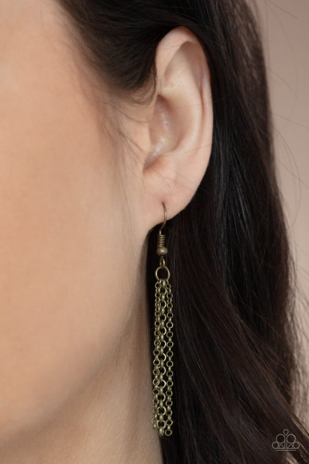 Paparazzi Accessories: Palm Promenade - Brass Necklace