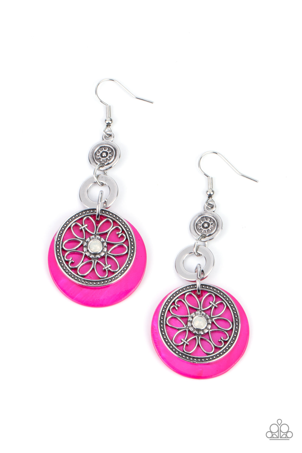 Paparazzi Accessories: Royal Marina - Pink Earring