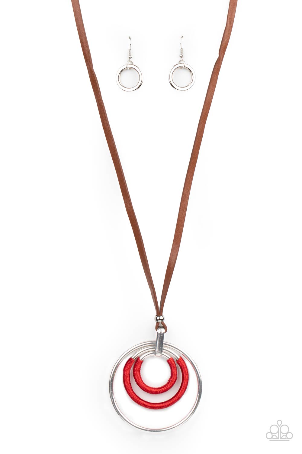 Paparazzi Accessories: Hypnotic Happenings - Red Necklace