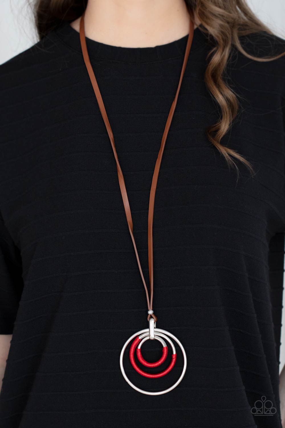 Paparazzi Accessories: Hypnotic Happenings - Red Necklace