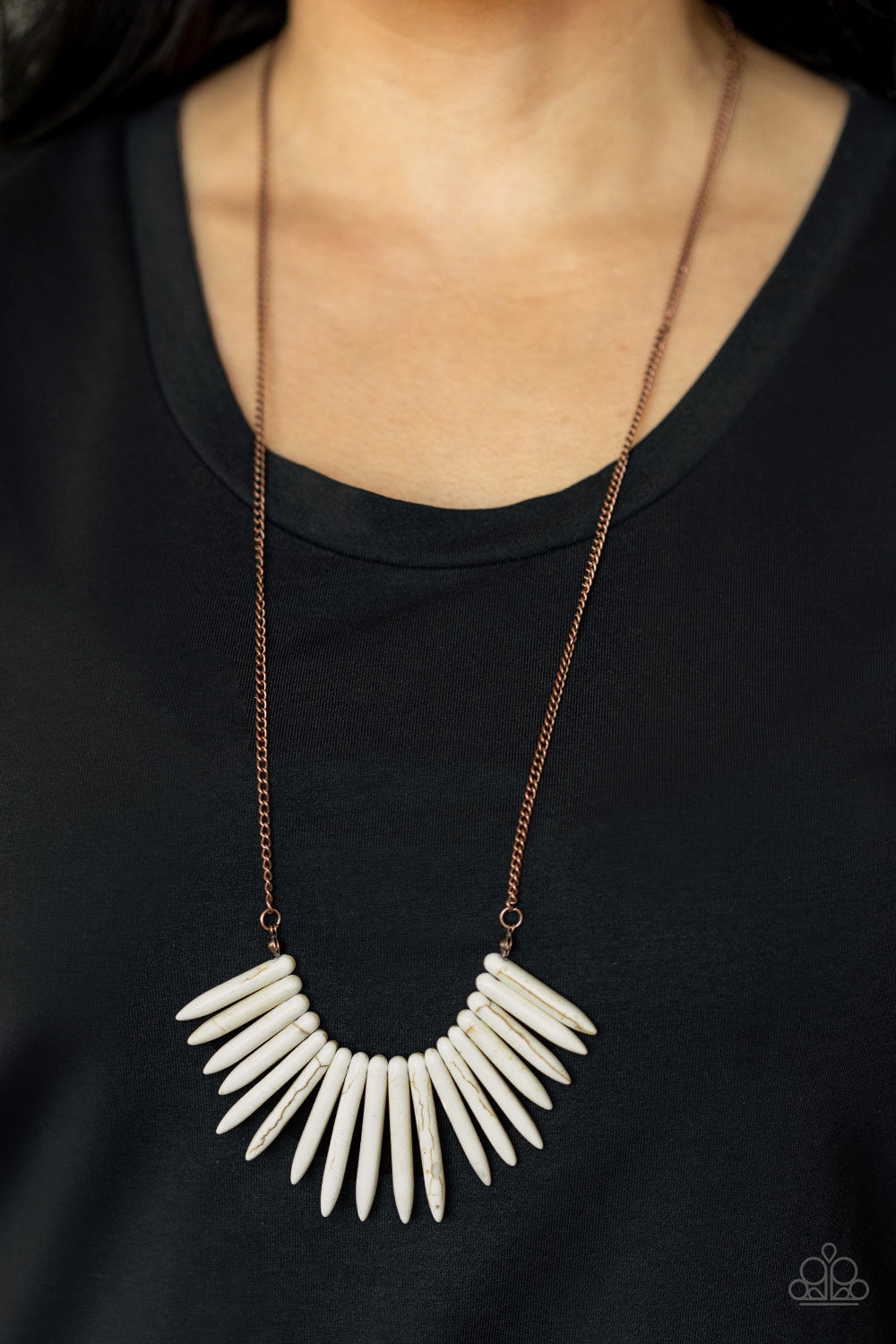 Paparazzi Accessories: Exotic Edge - Copper Necklace