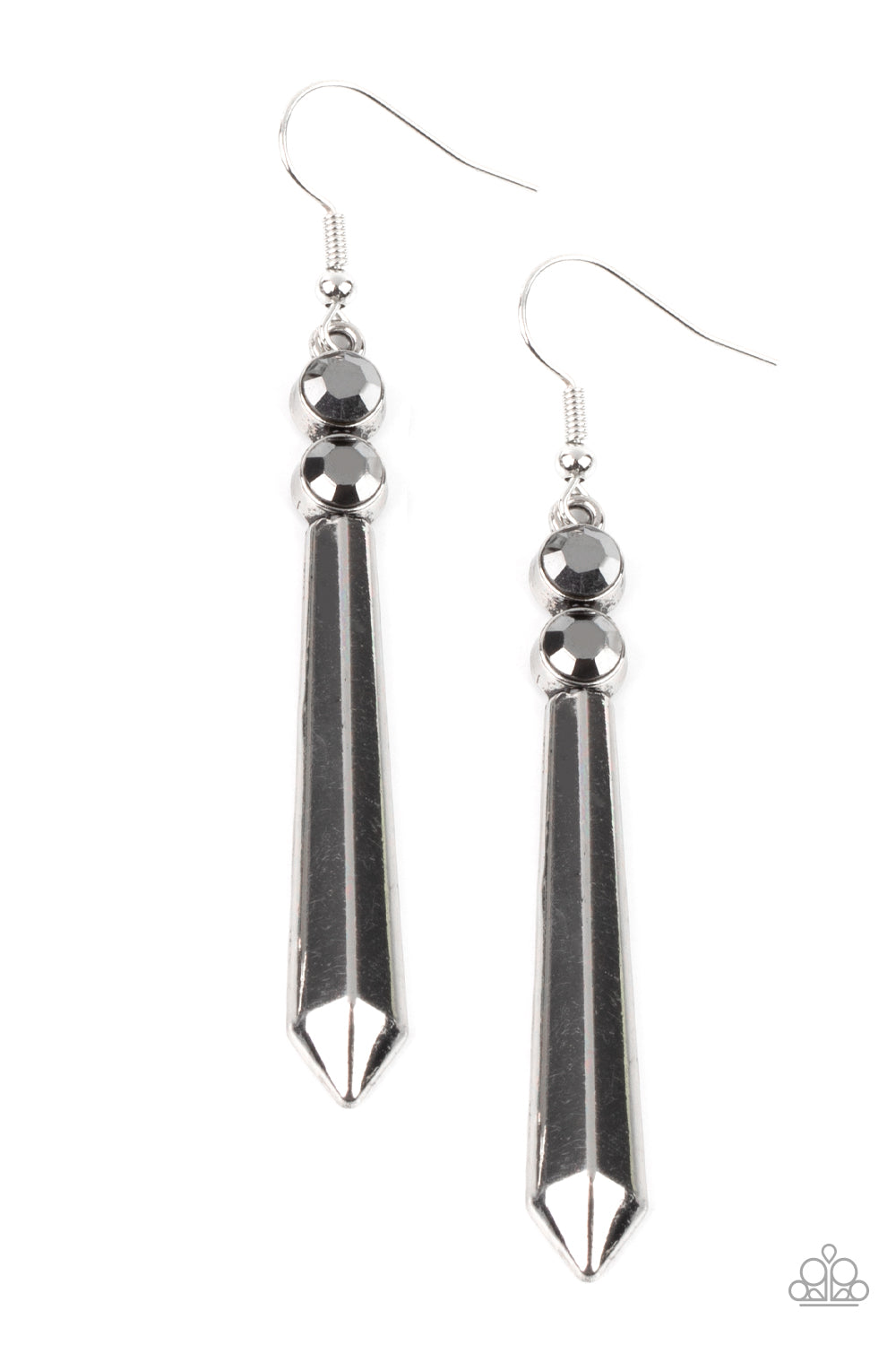 Paparazzi Accessories: Sparkle Stream - Silver Earring