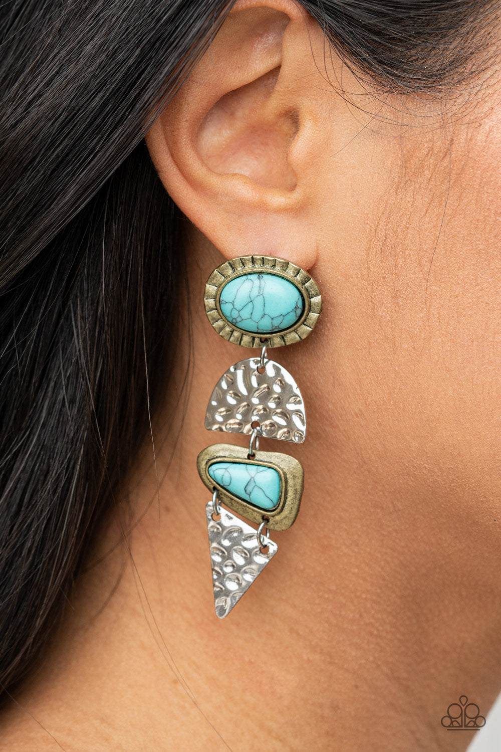Paparazzi Accessories: Earthy Extravagance - Multi Earring