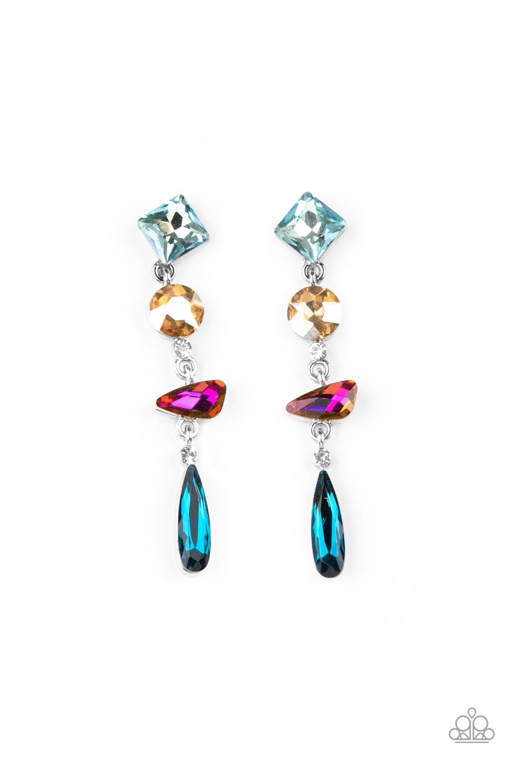 Paparazzi Accessories: Rock Candy Elegance - Multi Earring