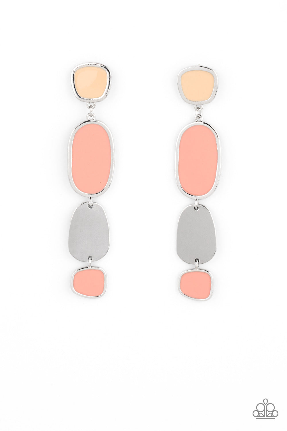 Paparazzi Accessories: All Out Allure - Orange Earrings
