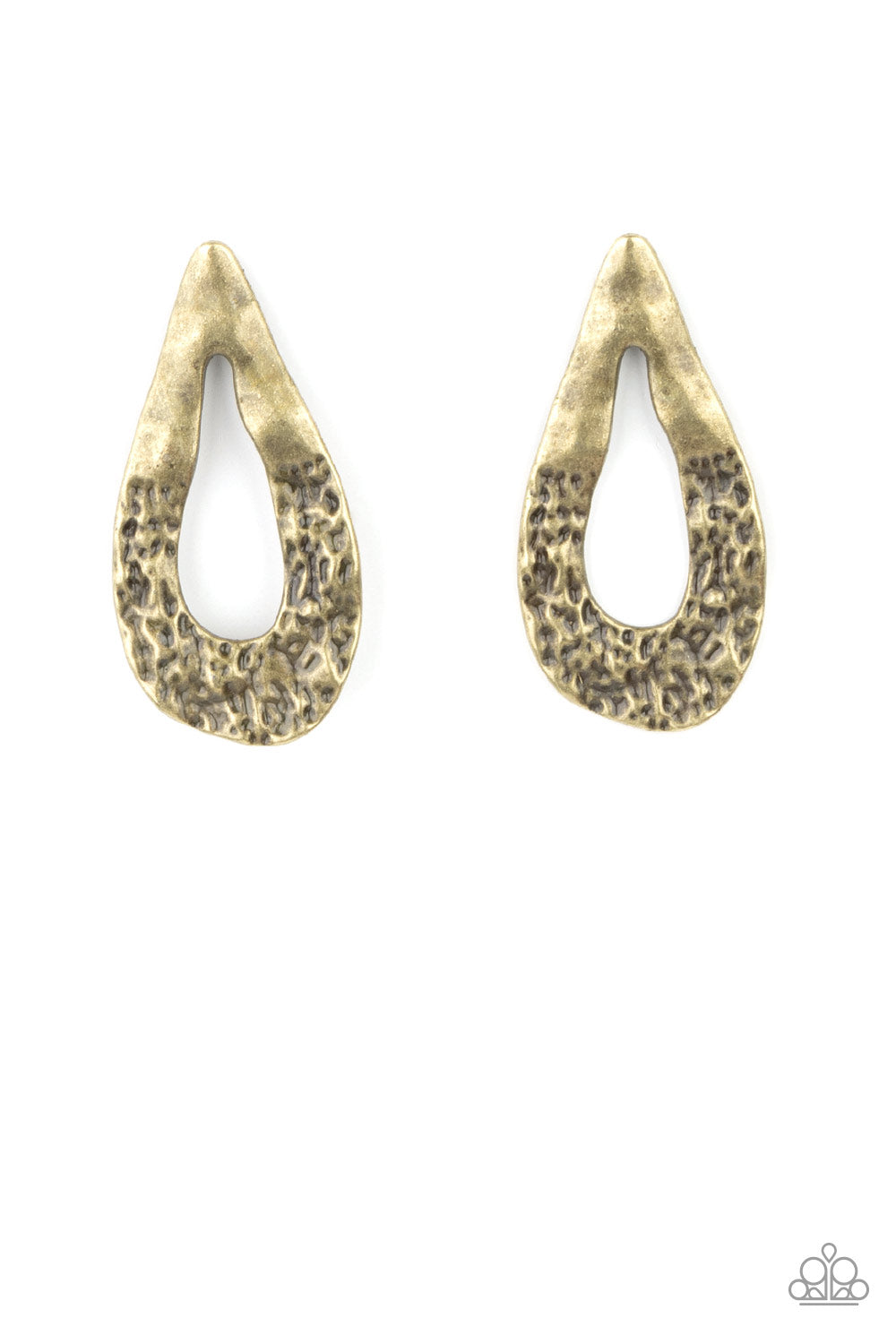 Paparazzi Accessories: Industrial Antiquity - Brass Earring