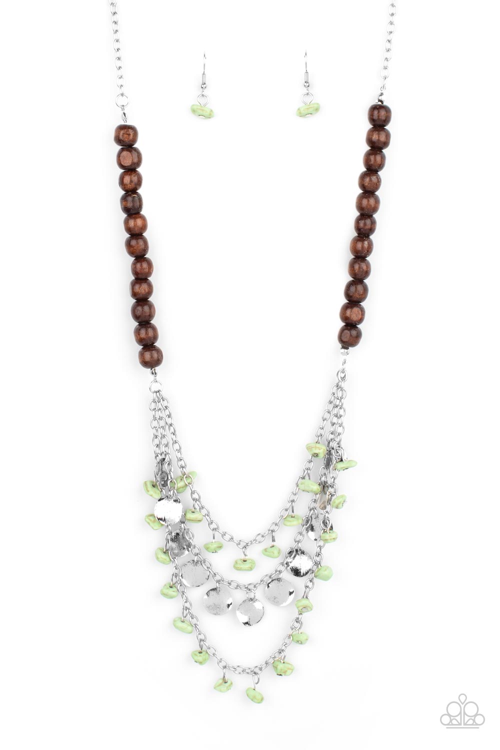 Paparazzi Accessories: Plains Paradise - Green Necklace