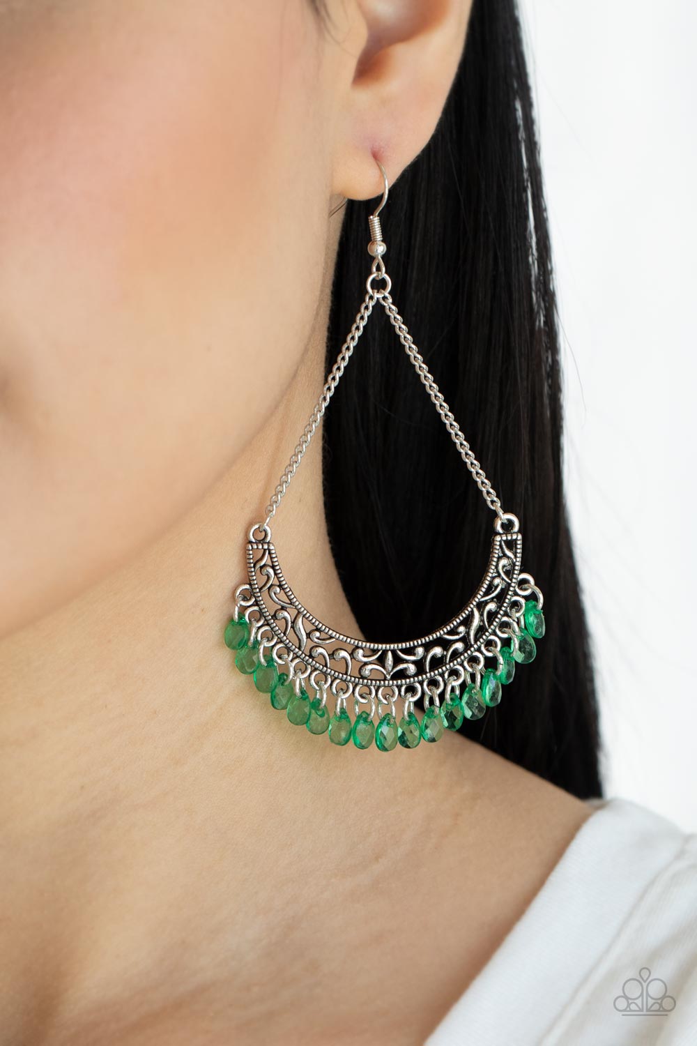 Paparazzi Accessories: Orchard Odyssey - Green Earring