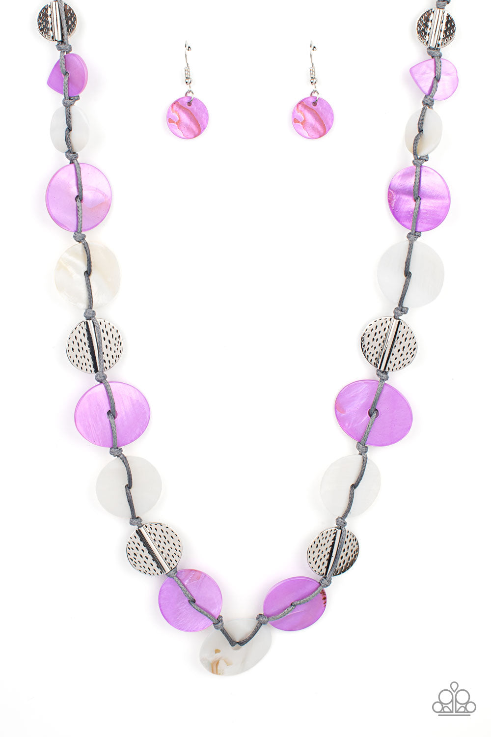 Paparazzi Accessories: Seashore Spa - Purple Necklace
