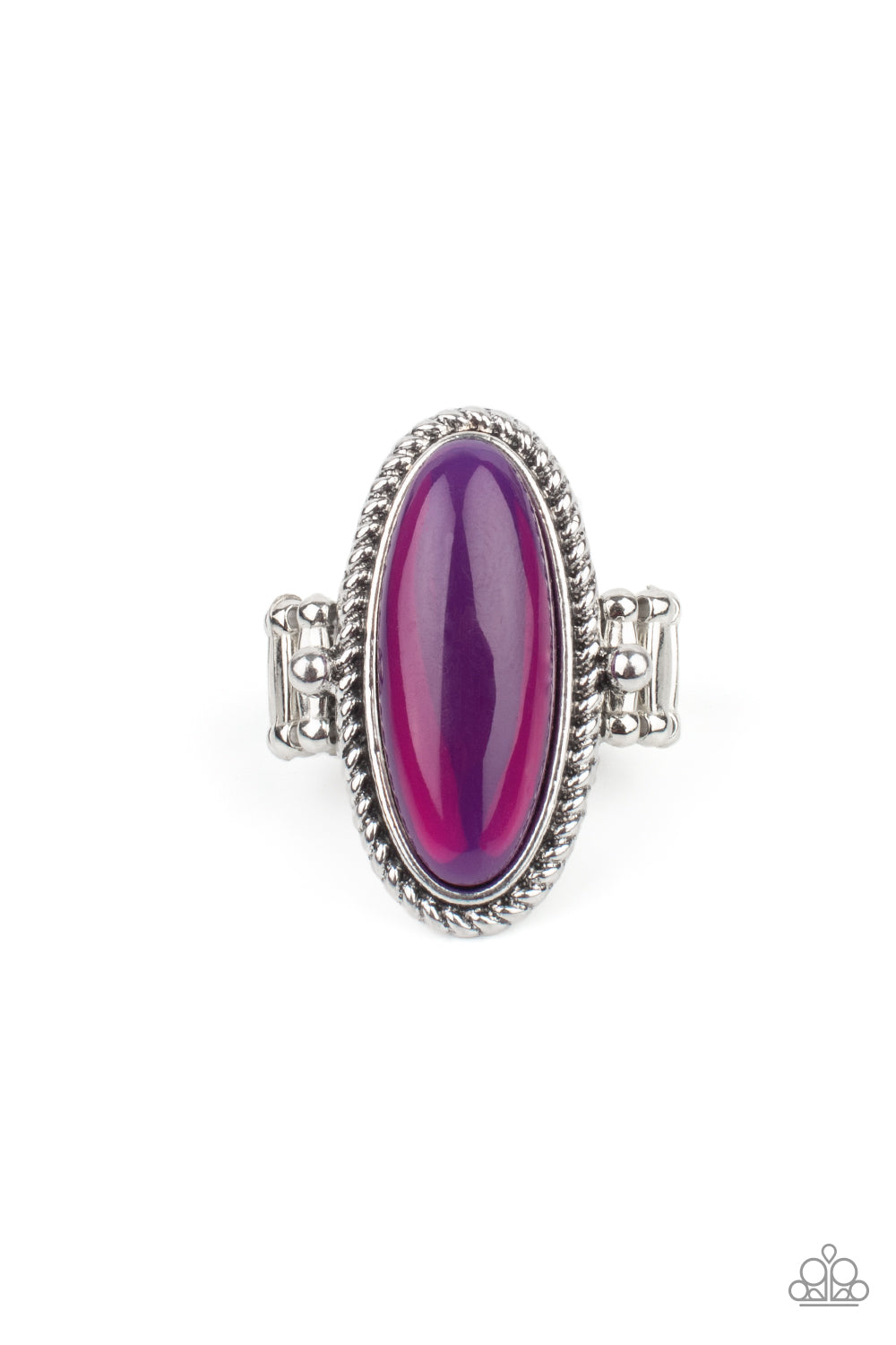 Paparazzi Accessories: Oval Oasis - Purple Ring