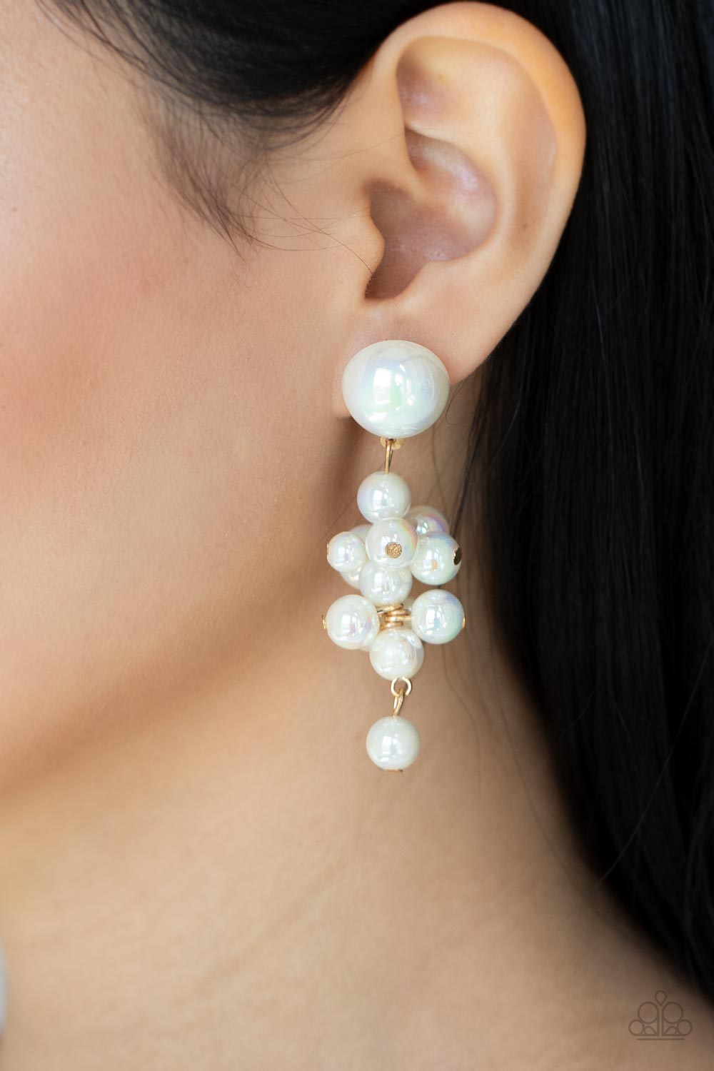 Paparazzi Accessories: Don't Rock The YACHT - Gold Earring
