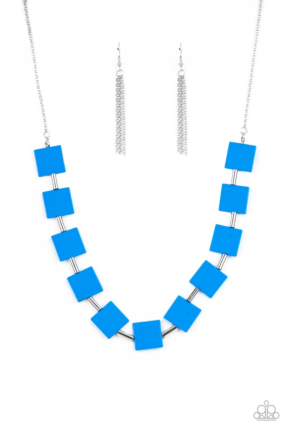 Paparazzi Accessories: Hello, Material Girl - Blue Necklace
