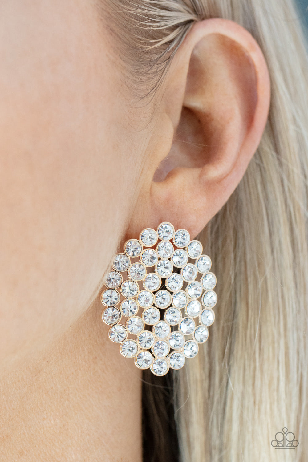 Paparazzi Accessories: Drama School Dropout - Gold Earring