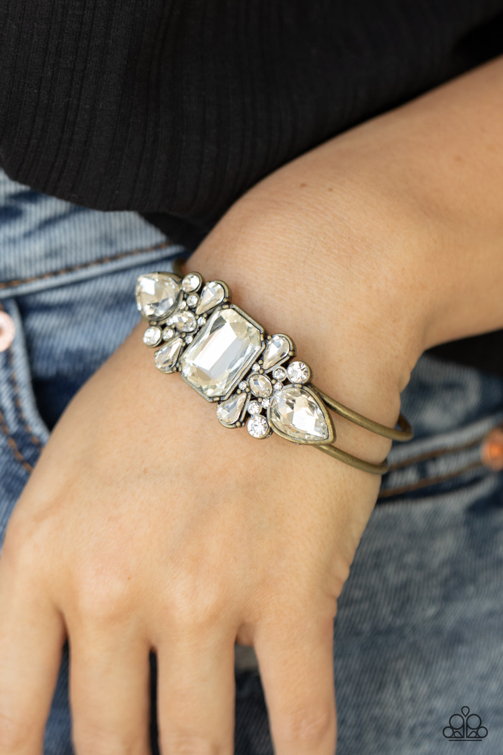 Paparazzi Accessories: Call Me Old-Fashioned - Brass Bracelet