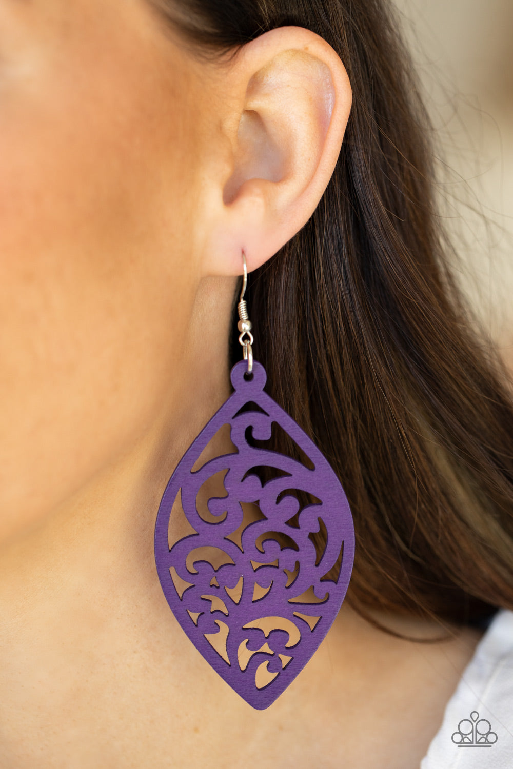 Paparazzi Accessories: Coral Garden - Purple Earring