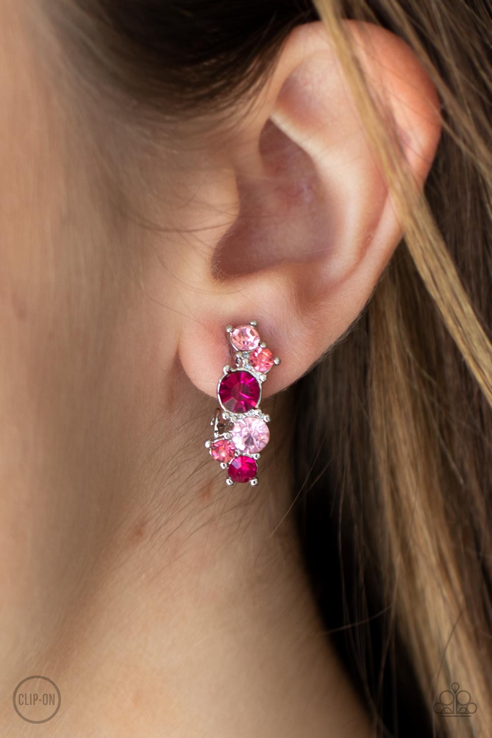 Paparazzi Accessories: Cosmic Celebration - Pink Earring