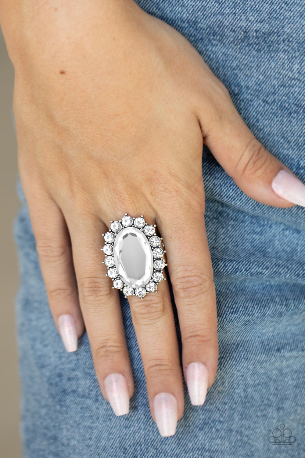 Paparazzi Accessories: Bling Of All Bling - White Ring