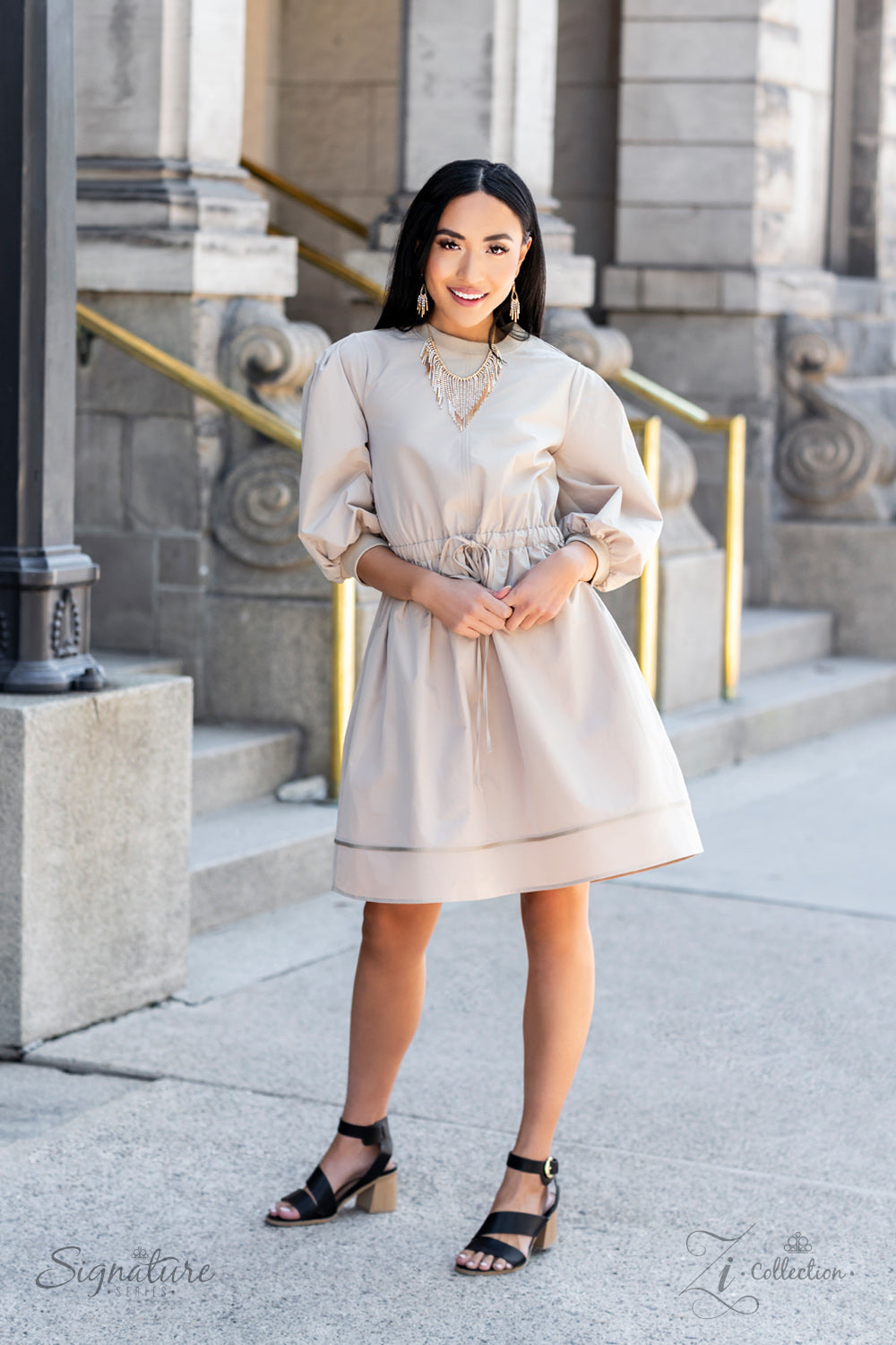 Paparazzi Accessories: The Amber Zi Necklace