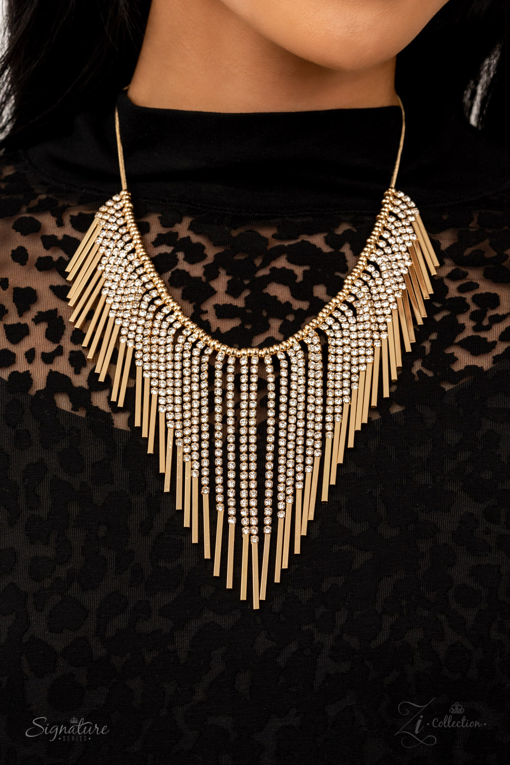 Paparazzi Accessories: The Amber Zi Necklace