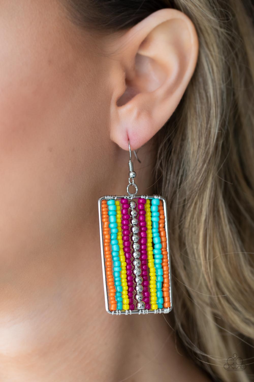 Paparazzi Accessories: Beadwork Wonder - Multi Earring