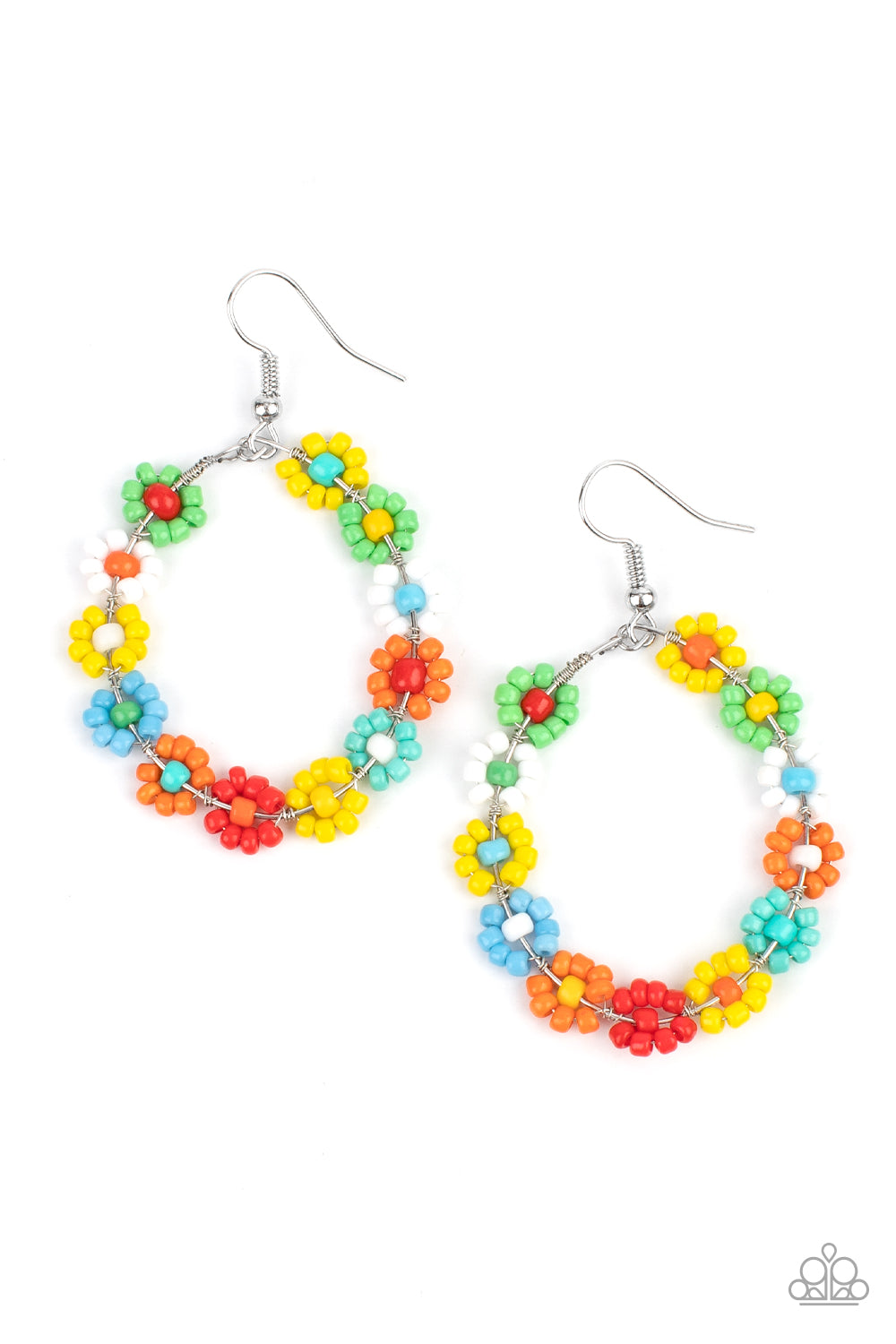 Paparazzi Accessories: Festively Flower Child - Multi Earring