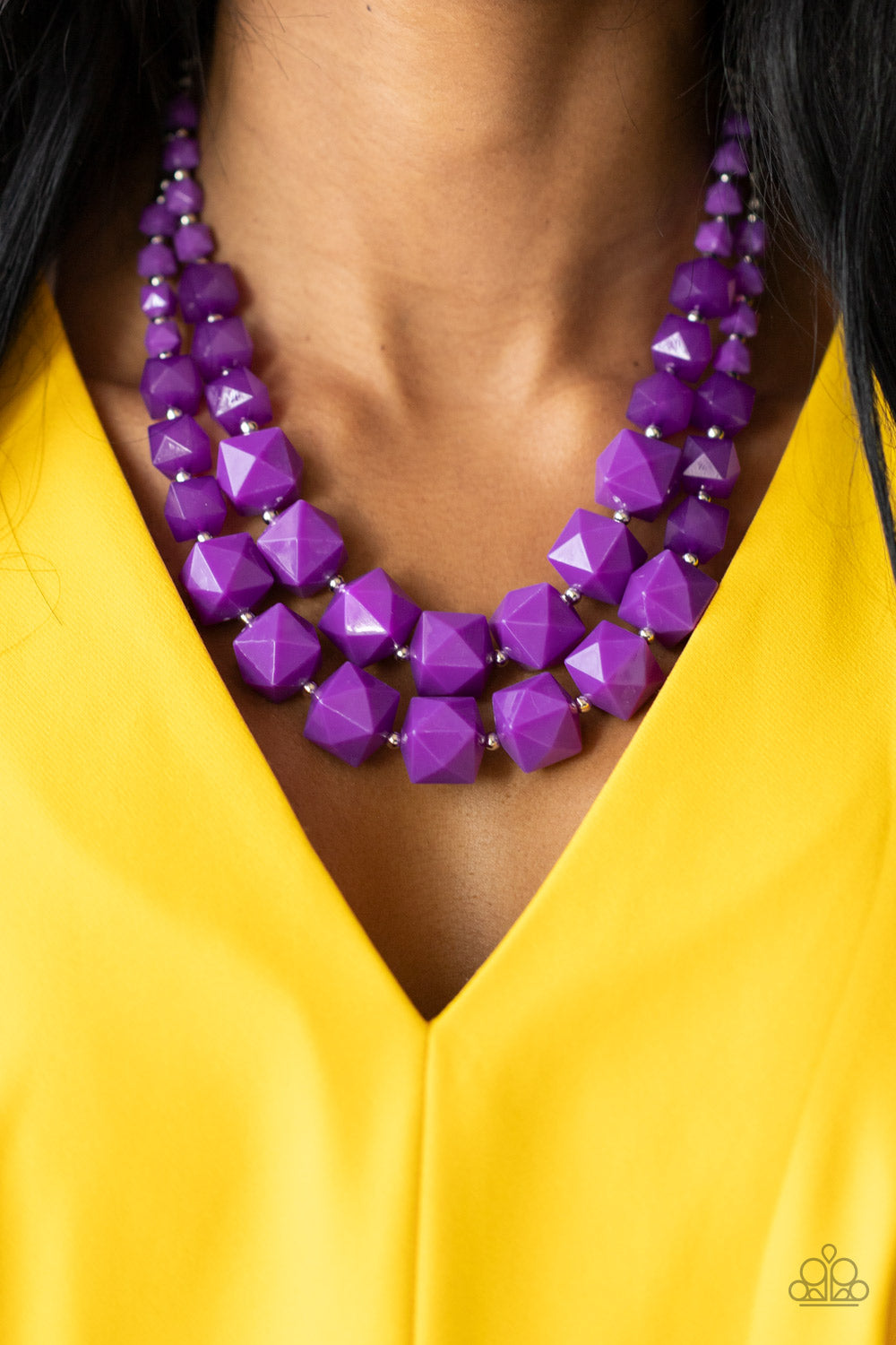 Paparazzi Accessories: Summer Excursion - Purple Necklace