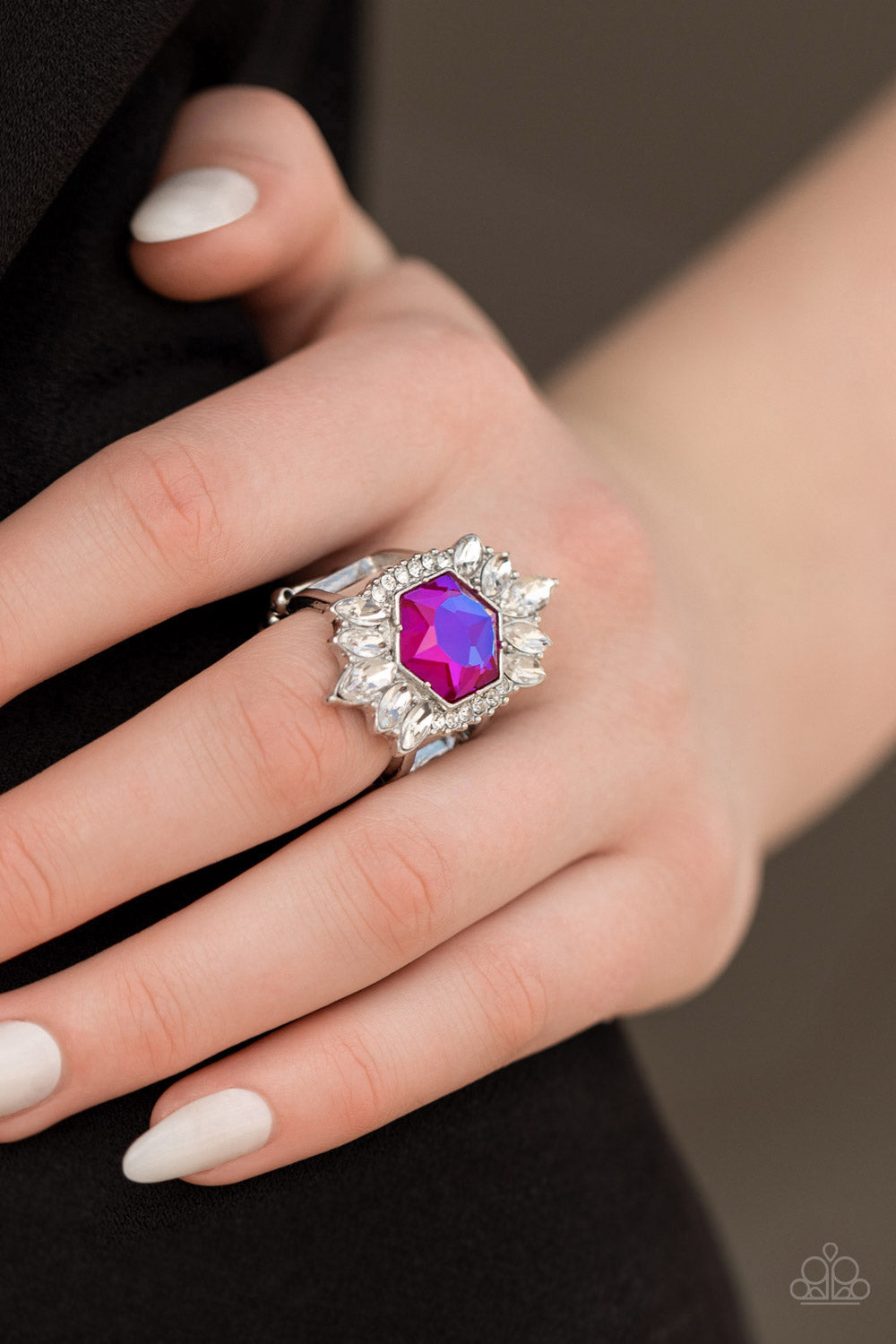 Paparazzi Accessories: Divine Intervention - Pink Ring