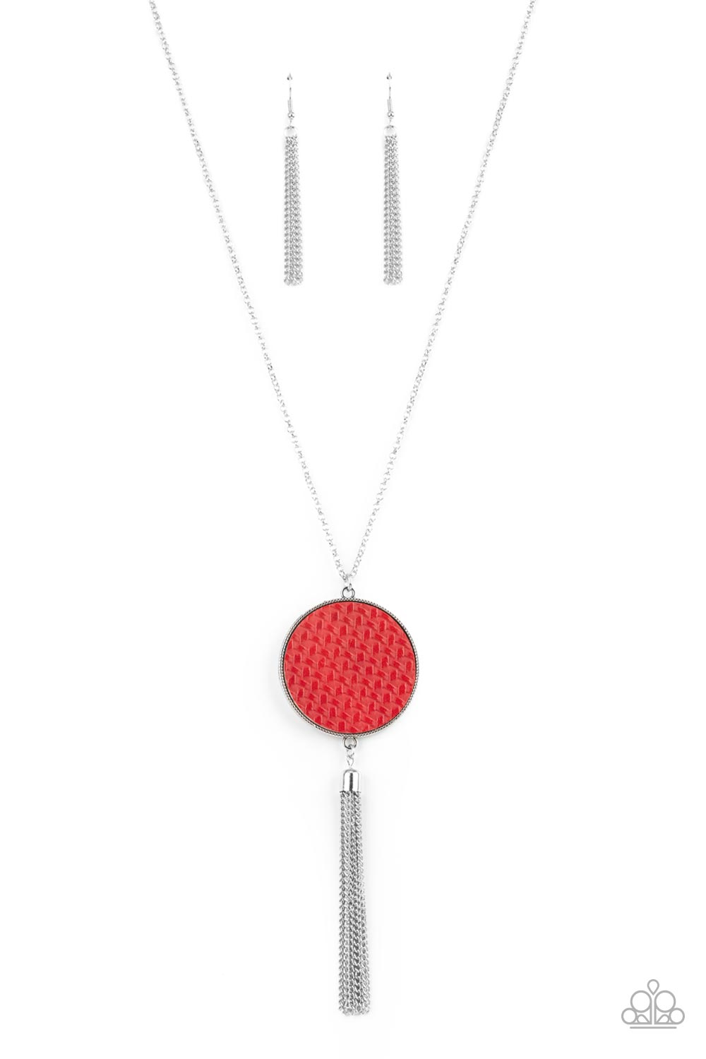 Paparazzi Accessories: Wondrously Woven - Red Necklace