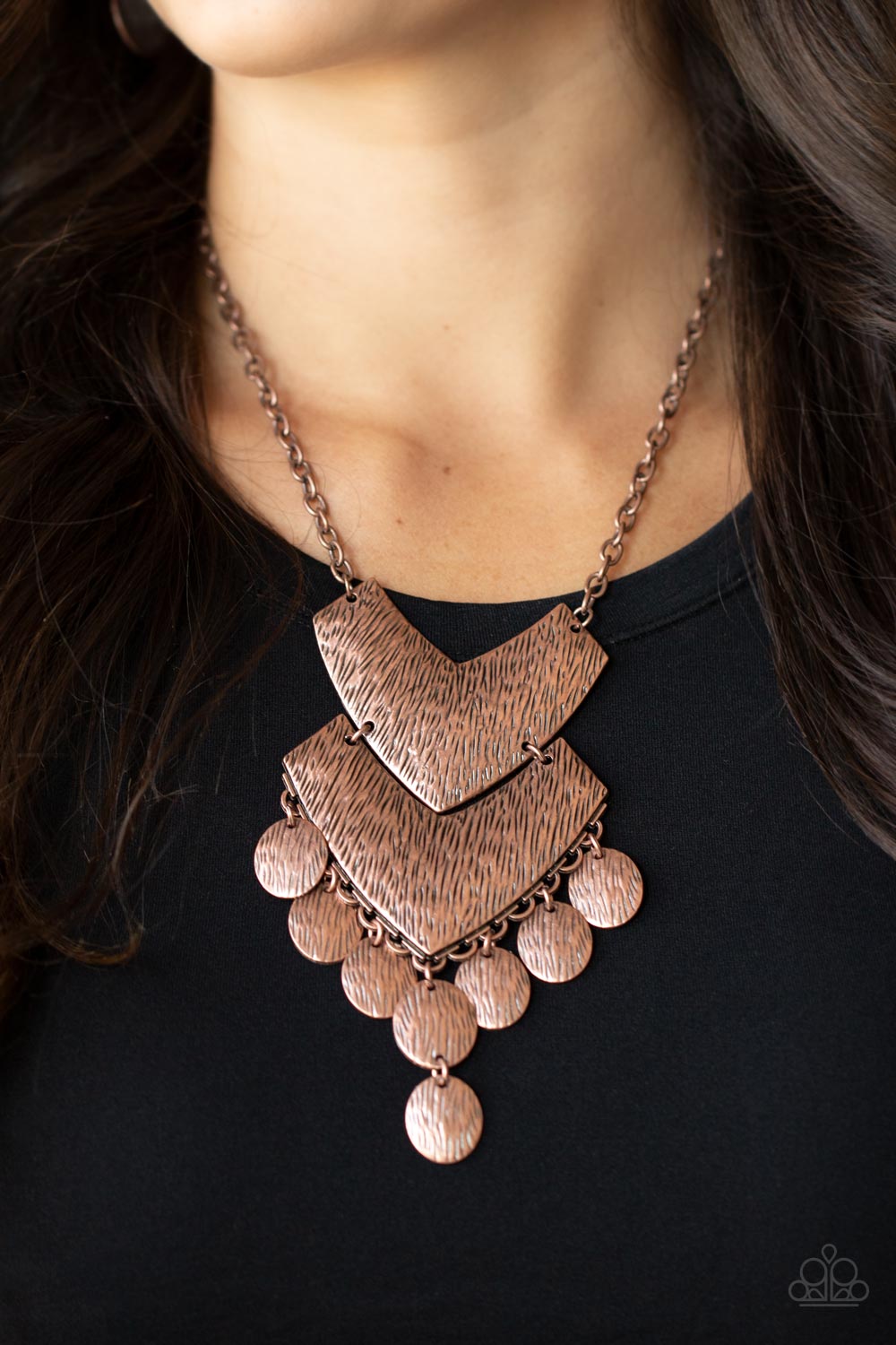 Paparazzi Accessories: Keys to the ANIMAL Kingdom - Copper Necklace