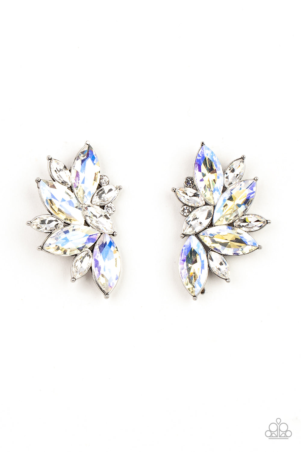 Paparazzi Accessories:Instant Iridescence - White Earring