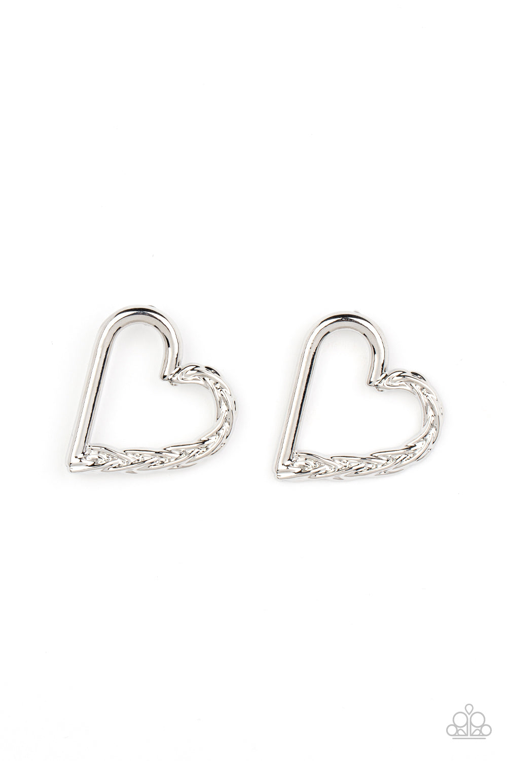 Paparazzi Accessories: Cupid, Who? - Silver Earring