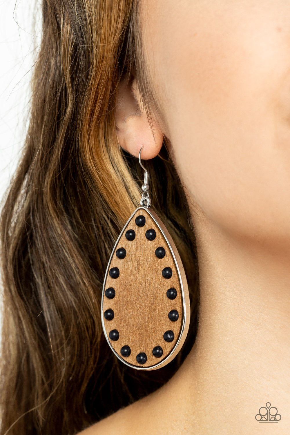 Paparazzi Accessories: Rustic Refuge - Black Earring