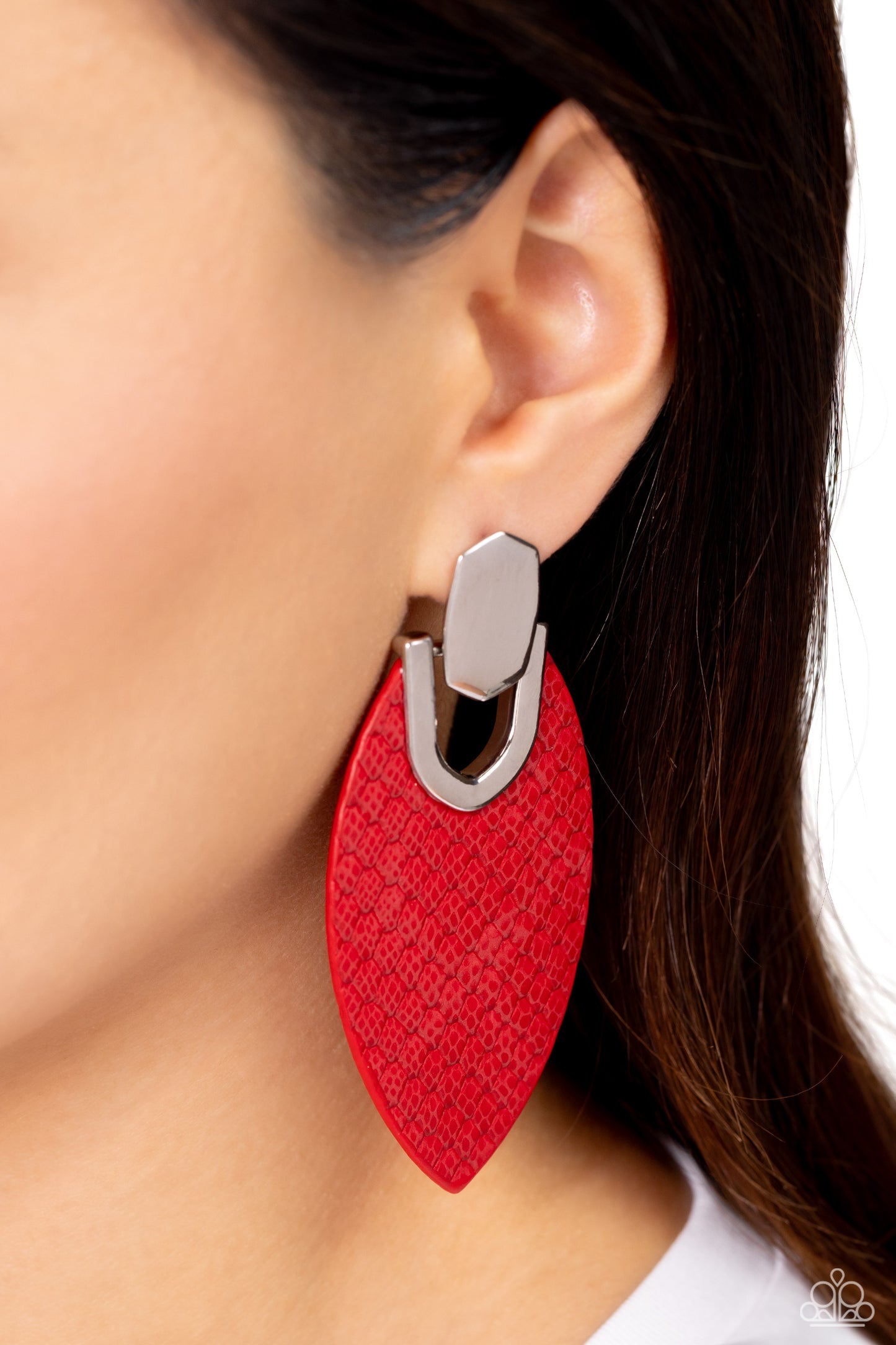 Paparazzi Accessories: Wildly Workable - Red Earring