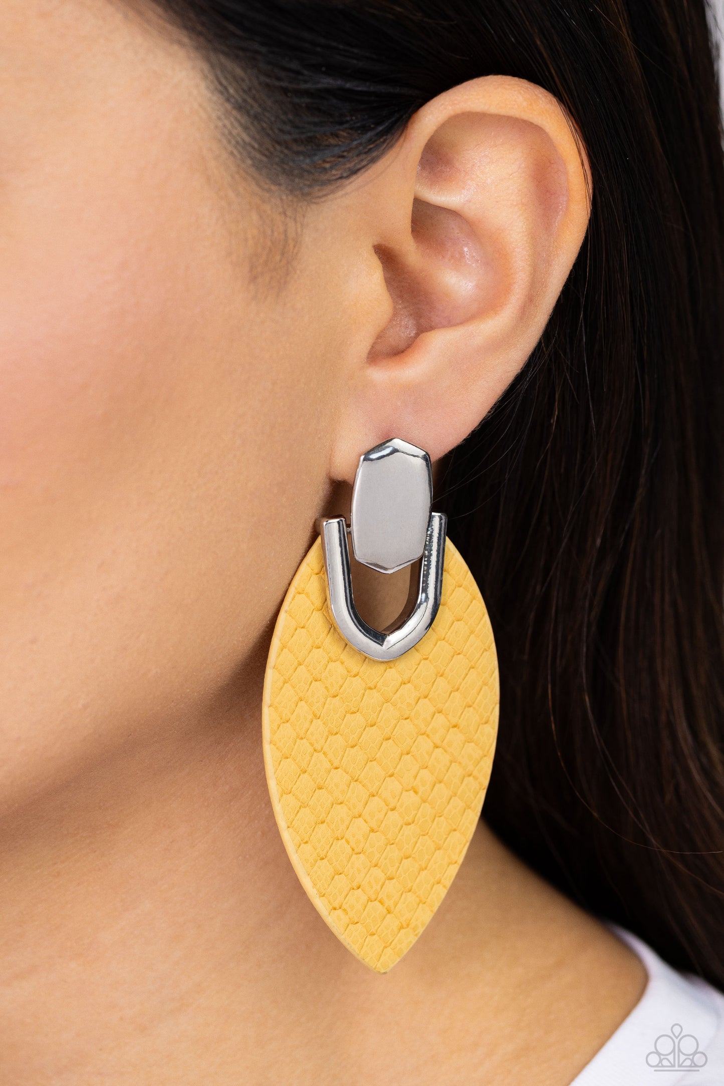 Paparazzi Accessories: Wildly Workable - Yellow Earring