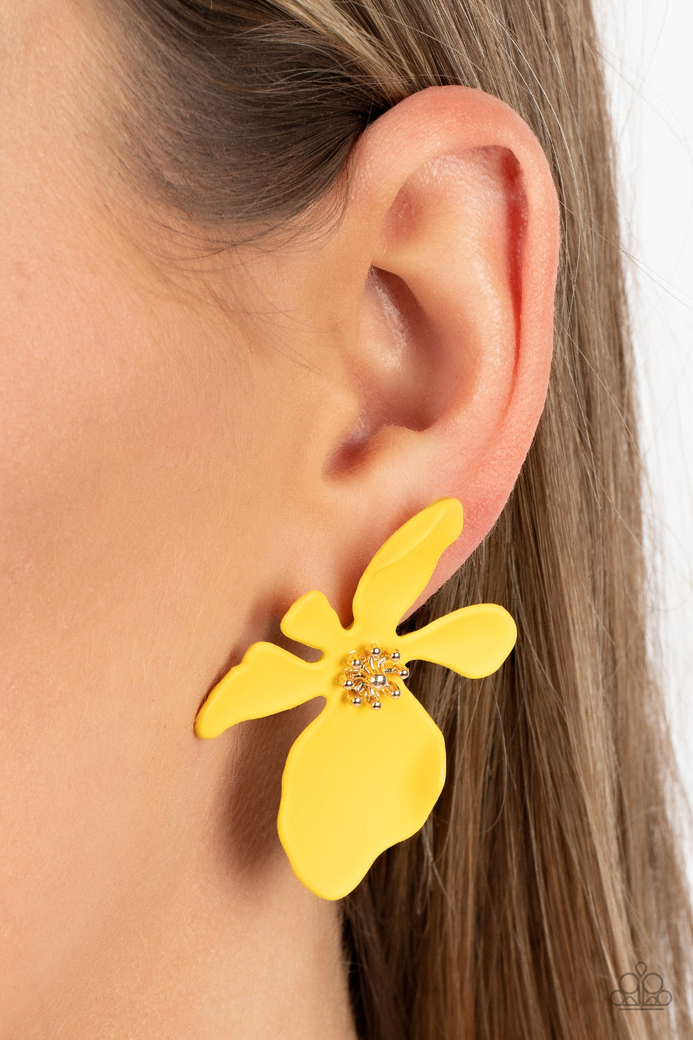 Paparazzi Accessories: Hawaiian Heiress - Yellow Earring