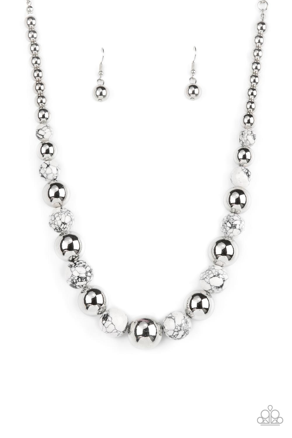 Paparazzi Accessories: Stone Age Adventurer - White Necklace