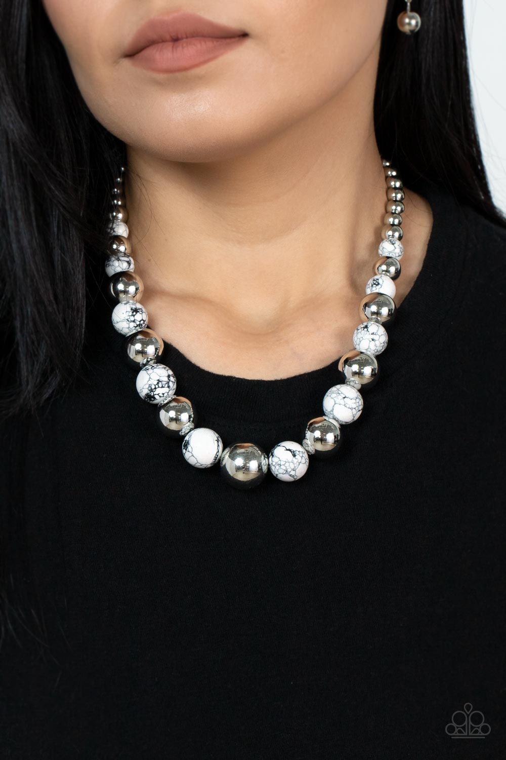 Paparazzi Accessories: Stone Age Adventurer - White Necklace