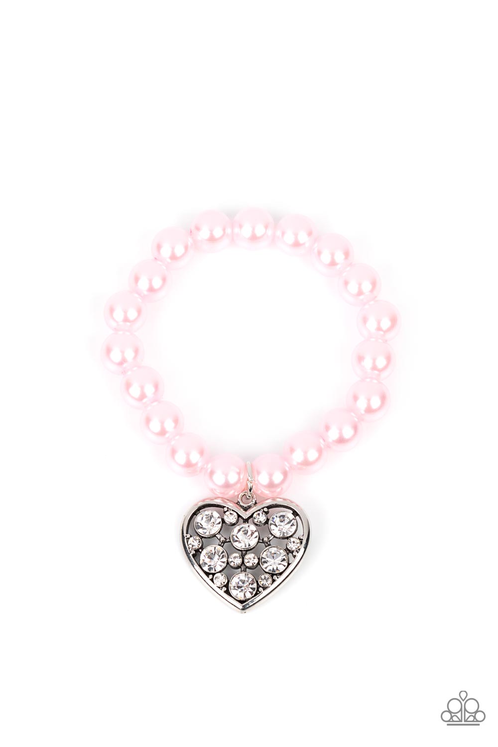 Paparazzi Accessories: Cutely Crushing - Pink Bracelet