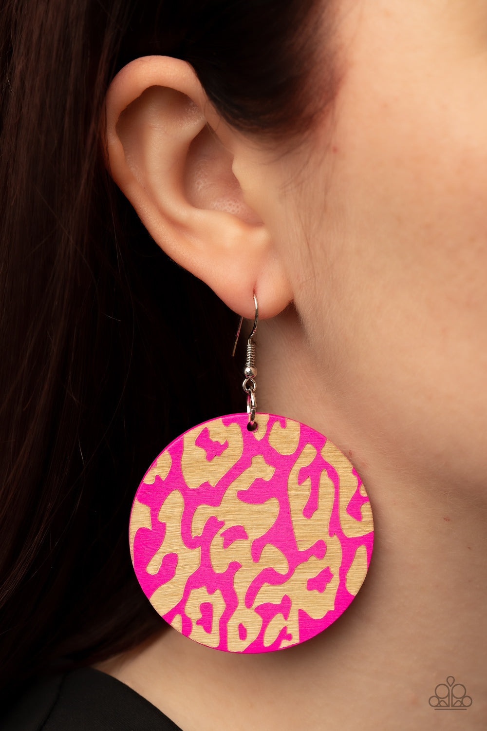 Paparazzi Accessories: Catwalk Safari - Pink Earring