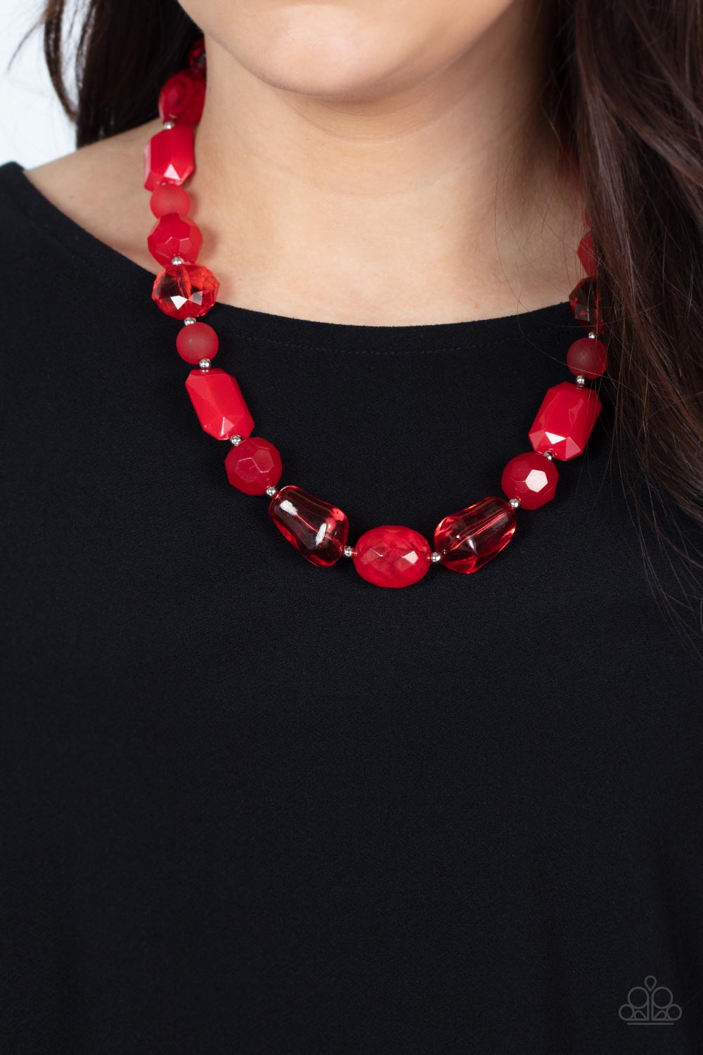 Paparazzi Accessories: Here Today, GONDOLA Tomorrow - Red Necklace