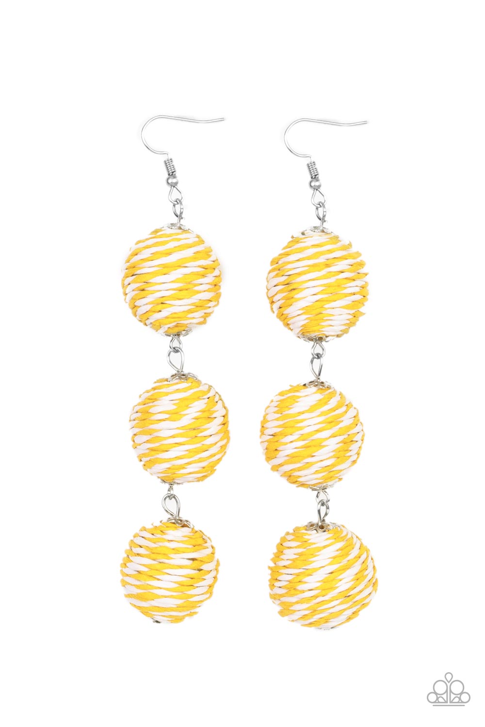 Paparazzi Accessories: Laguna Lanterns - Yellow Earring