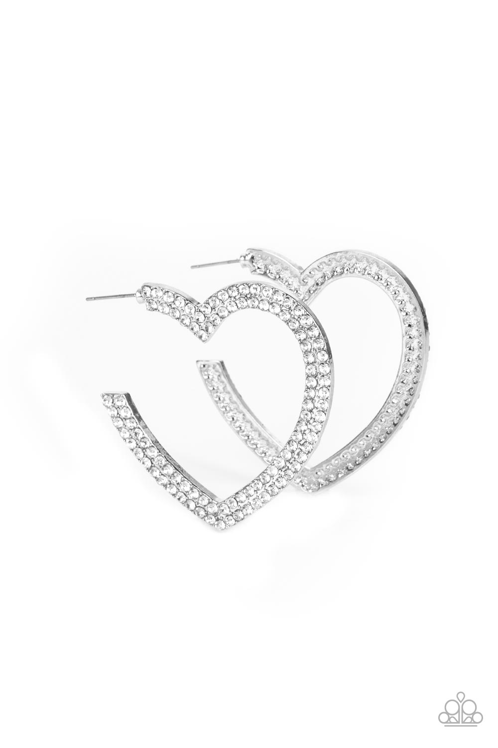 Paparazzi Accessories: AMORE to Love - White Earring
