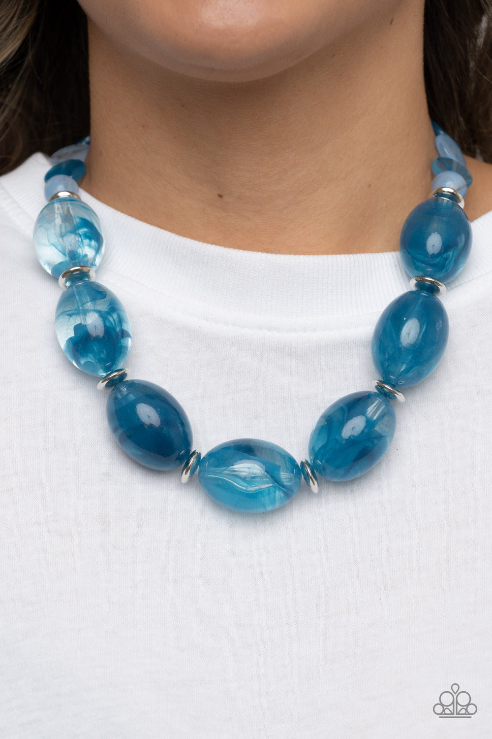 Paparazzi Accessories: Belle of the Beach - Blue Necklace